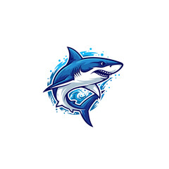 Icon or logo Shark very cool design