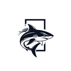 Icon or logo Shark very cool design