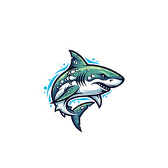 Icon or logo Shark very cool design