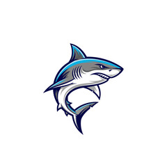 Obraz premium Icon or logo Shark very cool design