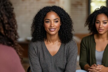 Female Psychologist Providing Support in Therapy Session