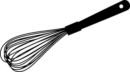 illustration of a wire whisk