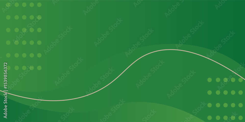 Aufkleber abstract vector green banner background. graphic design banner pattern background template with dyna