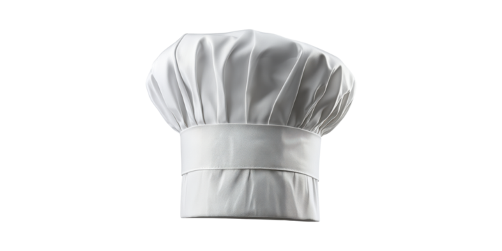 Chef Hat. Symbol Of Culinary Expertise And Professional Cooking Isolated On Transparent Background