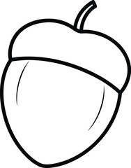 illustration of an apple with a spoon