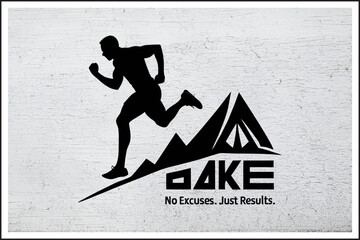No Excuses Runner Silhouette Motivation
Just Results – Running Motivation Art
Fitness Drive: Athlete in Action
Determined Runner Black & White Design
