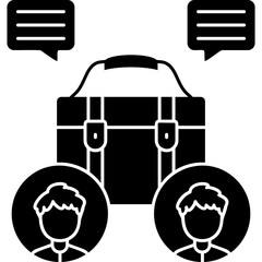 Teamwork Icon Vector Element