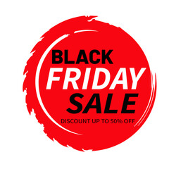 red sale label
