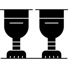 Wine Icon Vector Element