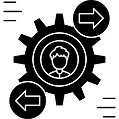 Teamwork Icon Vector Element