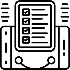 Tablet Icon Vector Element