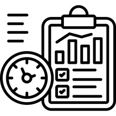 Clipboard Icon Vector Element