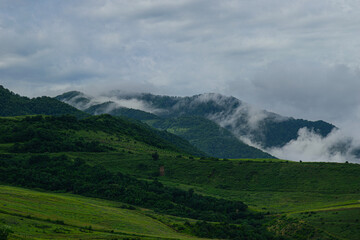 landscape with mountains