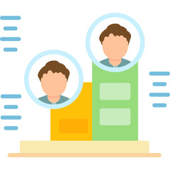 Judge Icon Vector Element