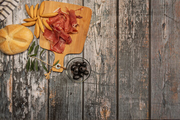 Serrano Ham Al Corte (Ham Plate): This is the purest and most revered way to enjoy Serrano ham
