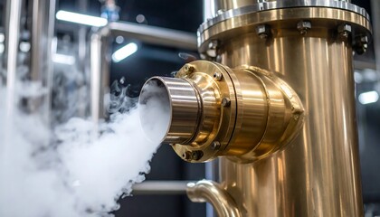 Steam from distillery equipment.