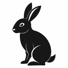 vector illustration of a rabbit