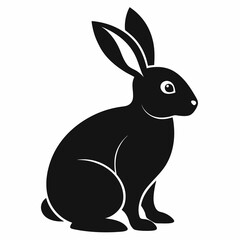 vector illustration of a rabbit