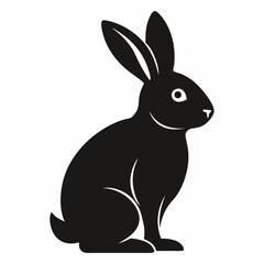 vector illustration of a rabbit