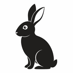 vector illustration of a rabbit