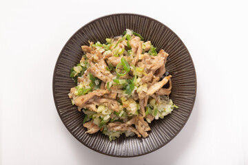 鶏せせり　ネギ塩　焼き