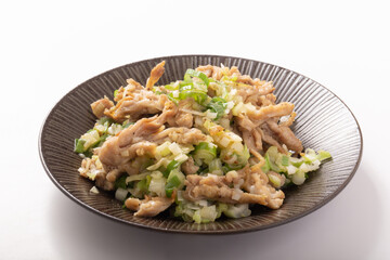 鶏せせり　ネギ塩　焼き