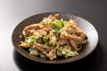 鶏せせり　ネギ塩　焼き