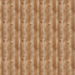 Obraz premium Light brown wood grain vertical plank seamless pattern background