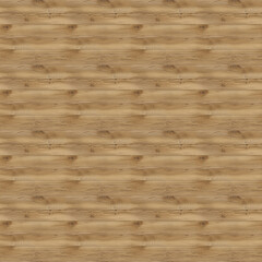 Fototapeta premium Light brown wood grain horizontal plank seamless pattern background