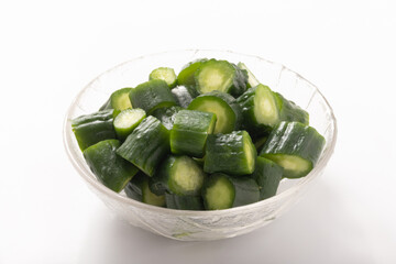 きゅうり辛子漬け