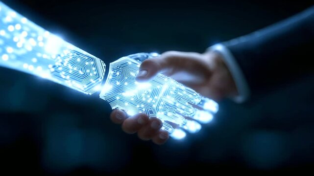 Seamless integration of AI and human expertise driving business innovation.