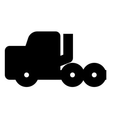 transportation solid icon set