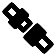 transportation solid icon set