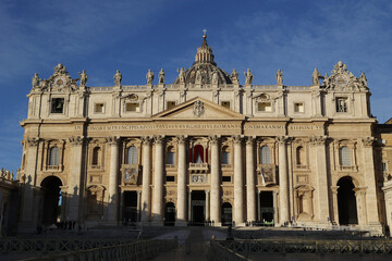 Obraz premium Saint Peter’s basilica, Rome, Lazio, Vatican, Italy