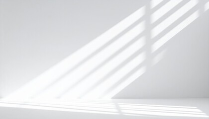 White Wall with Light Streaks, Minimalist Background, Shadow Overlay Background, Texture