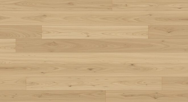 Light brown wooden planks create a seamless floor texture