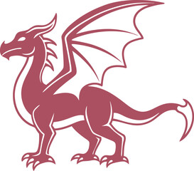 vector illustration of a dinosaur