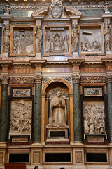 St. Maria Maggiore basilica, Rome, Italy. Cappella Paolina (or Borghese Chapel)