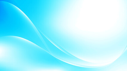 Abstract white and blue color, modern design stripes background with curve lines. Vector illustration.