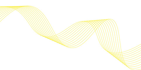 Abstract orange wavy background' Abstract wave element for design. Digital frequency track equalizer. Stylized line art background. Vector illustration. Wave with lines created using blend tool.	