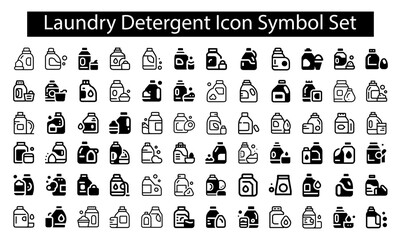 laundry detergent icon Symbol Set.svg. creative modern icon set, Professional Symbol download scalable vector file