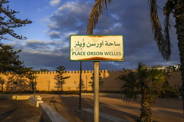 Orson Welles square, Essaouira, Morocco