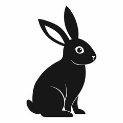 vector illustration of a rabbit