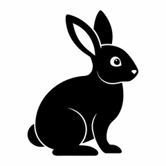 vector illustration of a rabbit