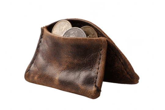 Vintage Leather Coin Purse