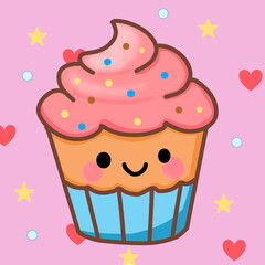 Cupcake pink