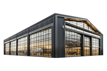 Fototapeta premium Modern Industrial Warehouse Building Design