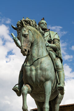 Equestrian statue of Cosimo de Medici, Florence, Italy