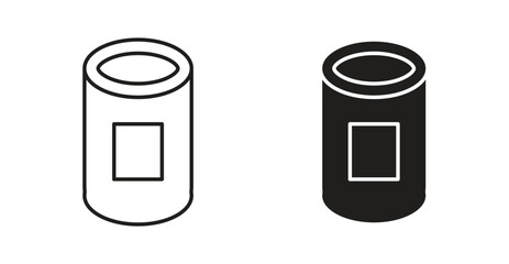 Tin can icon