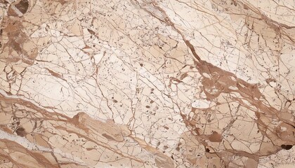 Naklejka premium Seamless background featuring a beige light color, elegantly enhanced by a refined marble wall texture. Ideal for minimalist design, this soft-toned surface adds sophistication, depth, and natural ele